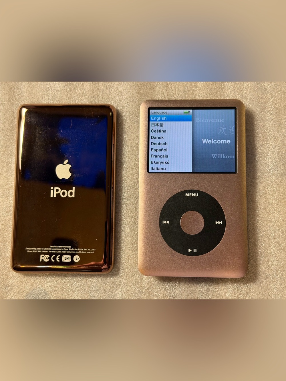Apple iPod Classic 7th generation 256gb Portable Media Player - campaign